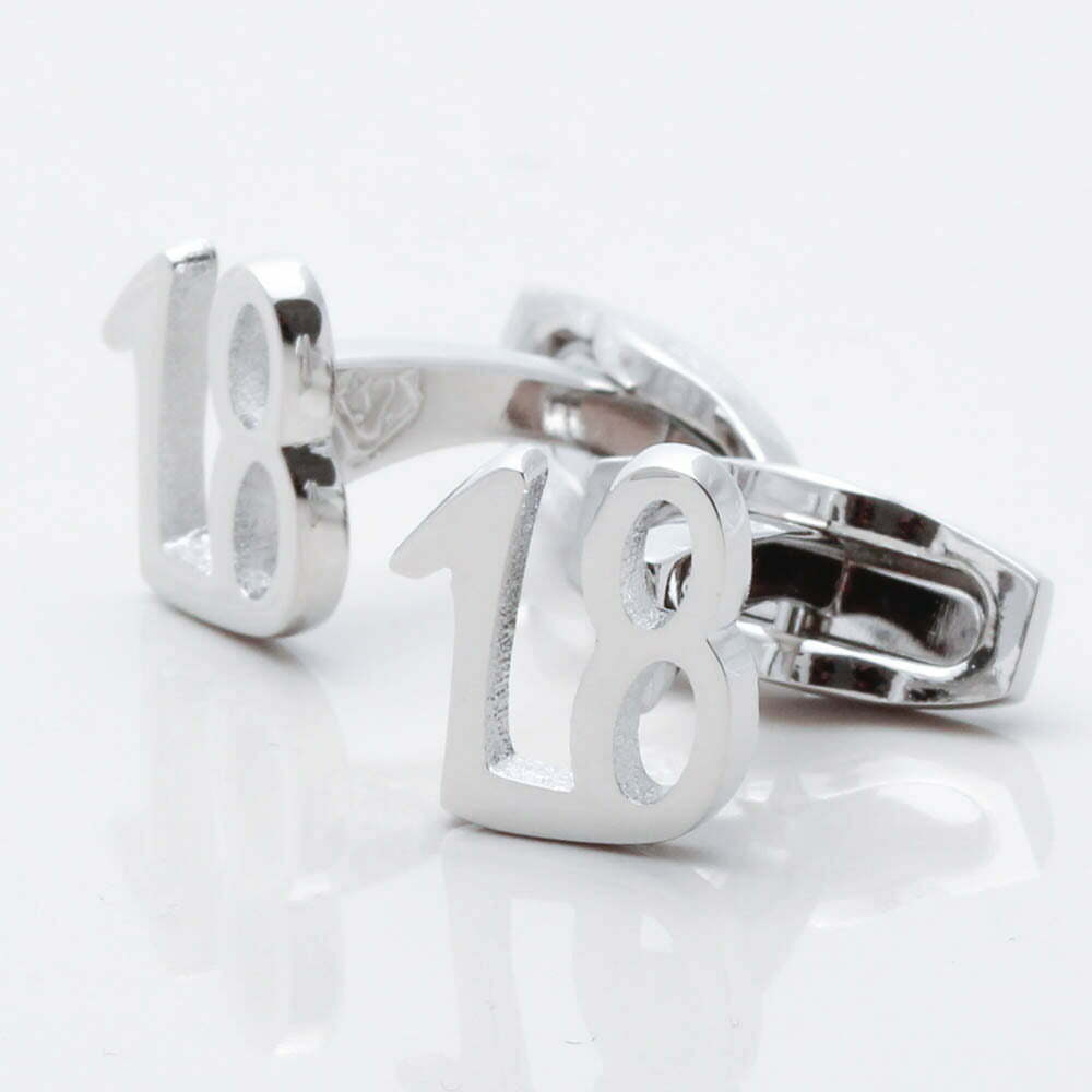 18th Birthday Cufflinks 1 of 1 2