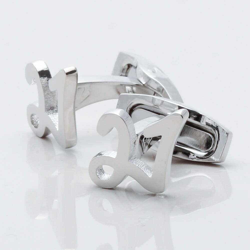 21st Birthday Cufflinks 1 of 1 1