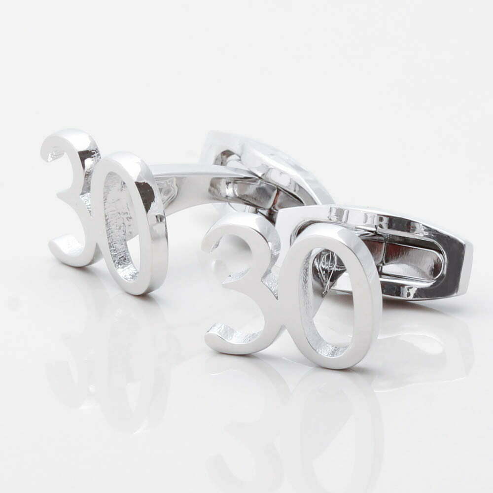 30th Birthday Cufflinks 1 of 1 2
