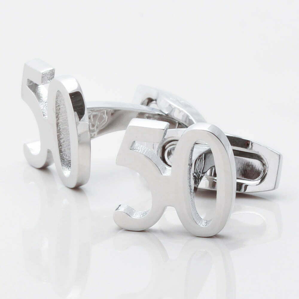 50th Birthday Cufflinks 1 of 1 2