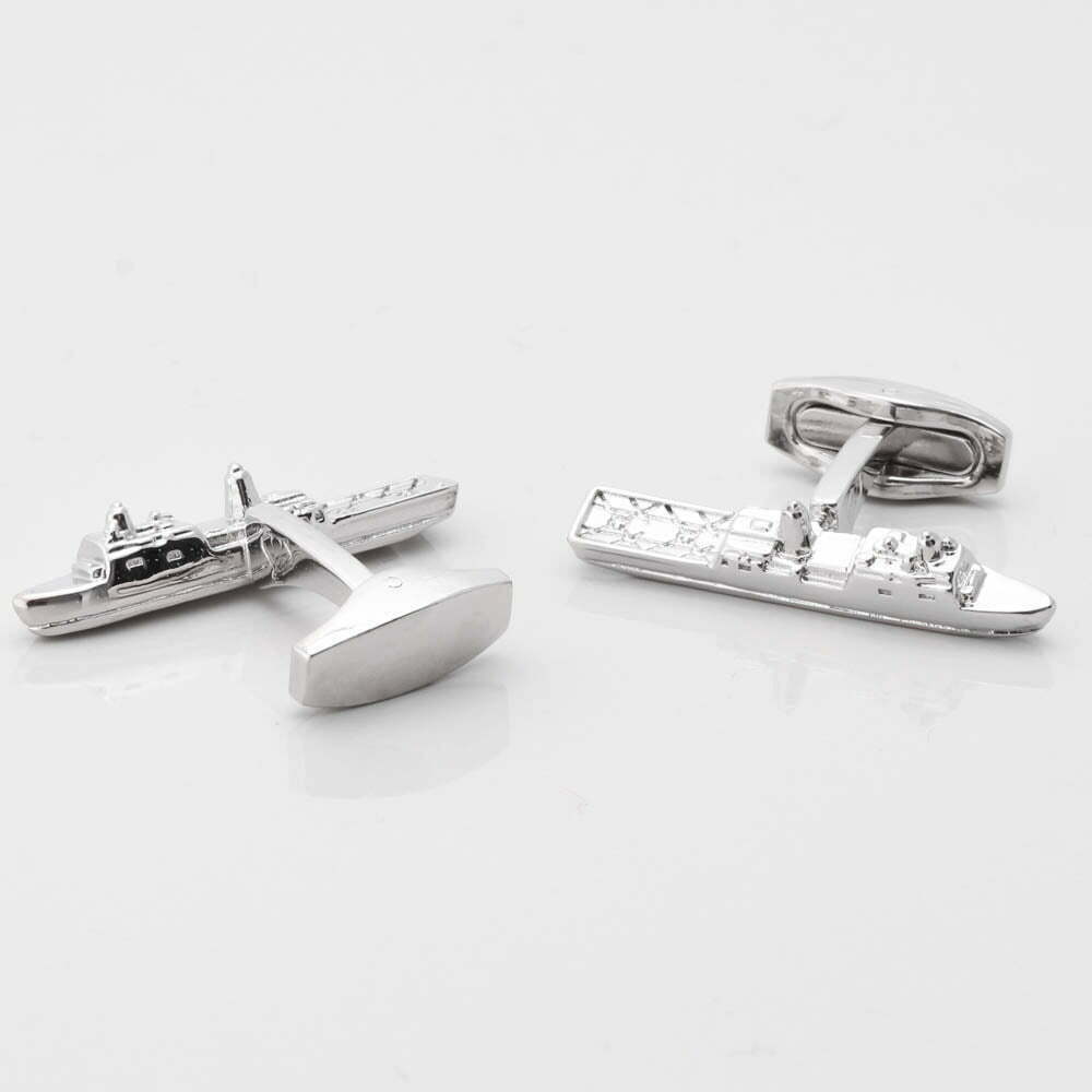 Battleship Cufflinks Gallery 1 of 1