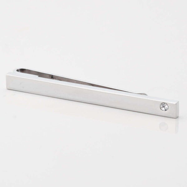 Clear Crystal Tie Slide