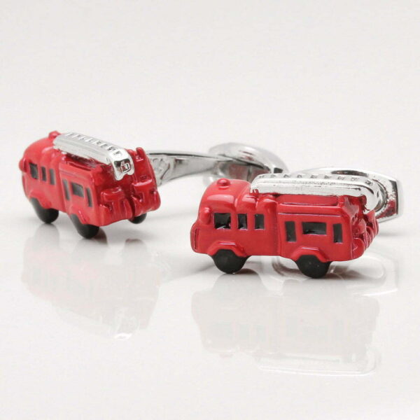 Fire Engine Cufflinks