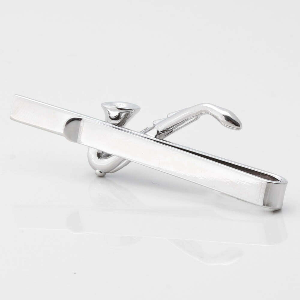 Saxophone Tie Bar Gallery 1 of 1