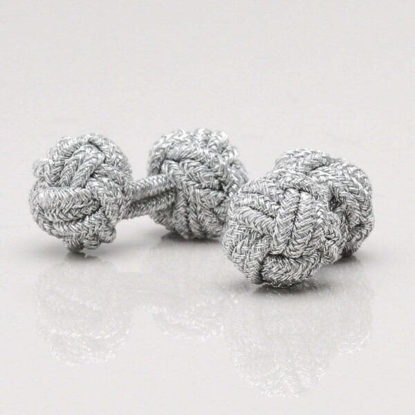 Silver Knot Cufflinks