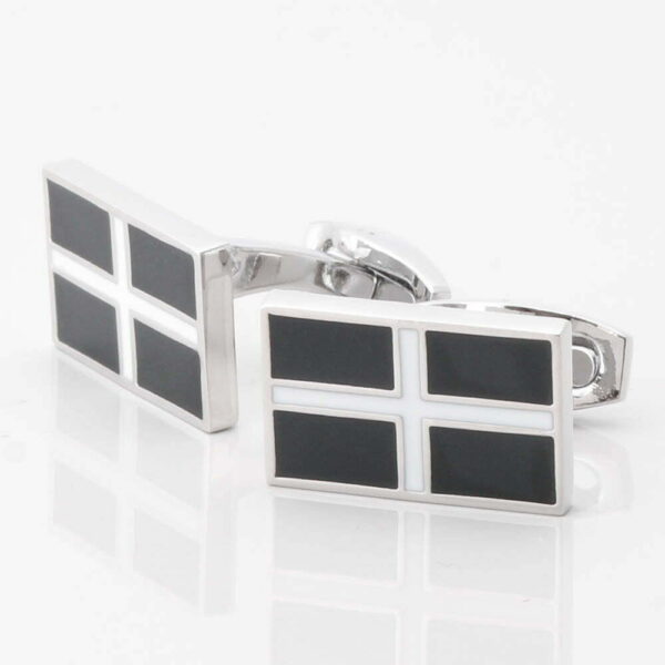 St Piran Flag Cufflinks