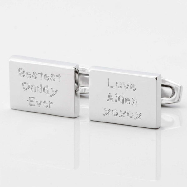 The Bestest Daddy Ever Cufflinks