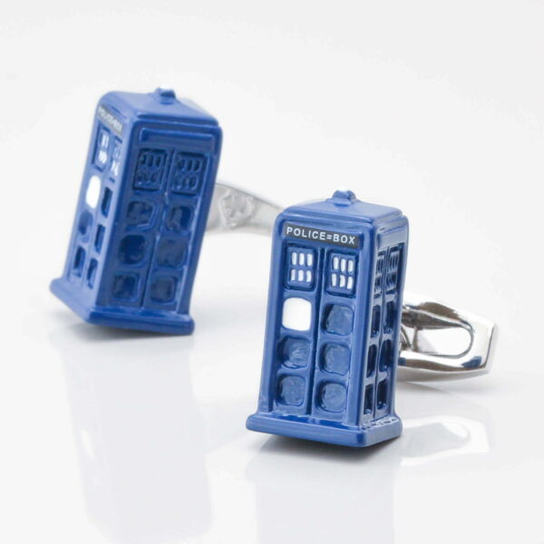 Dr Who Tardis Cufflinks