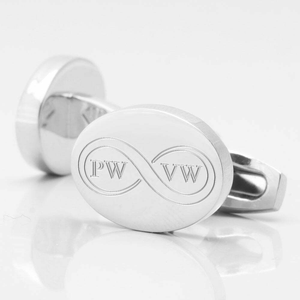ENG SILVER OVAL INFINITY