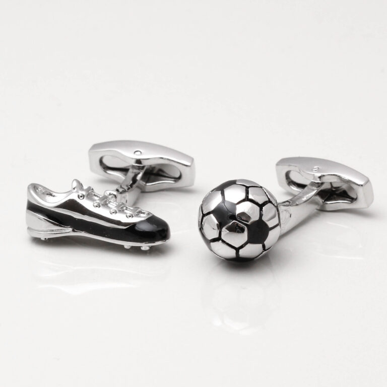 Football Boot & Ball Cufflinks