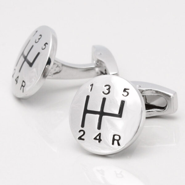 Gear Stick Cufflinks