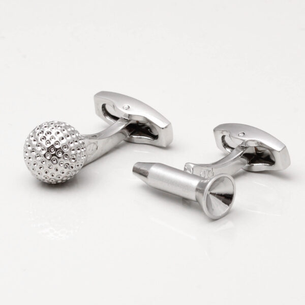 Golf Ball & Tee Cufflinks