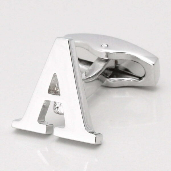 Letter A Cufflink (Sold individually)
