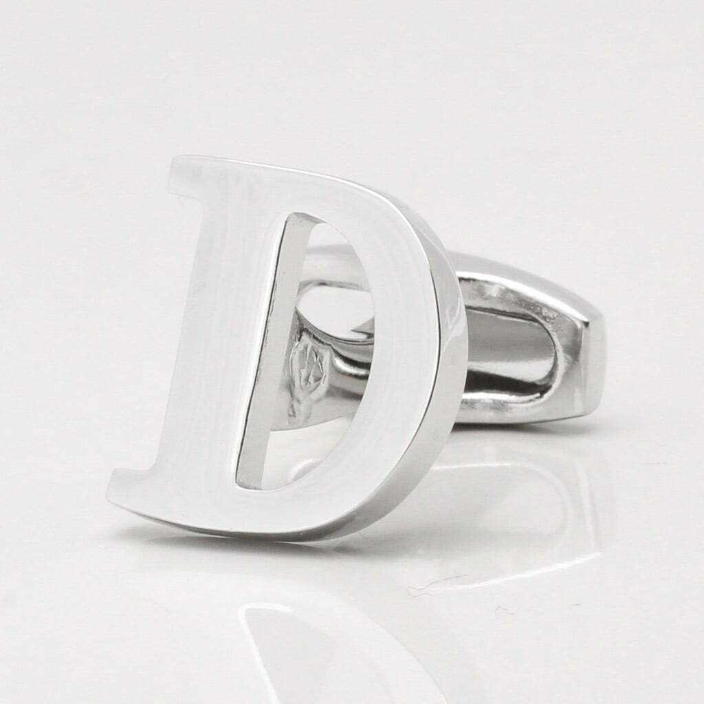 Letter D Cufflink 1 of 1 1