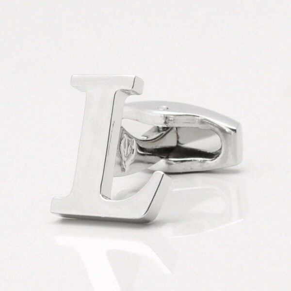 Letter L Cufflink (Sold individually)