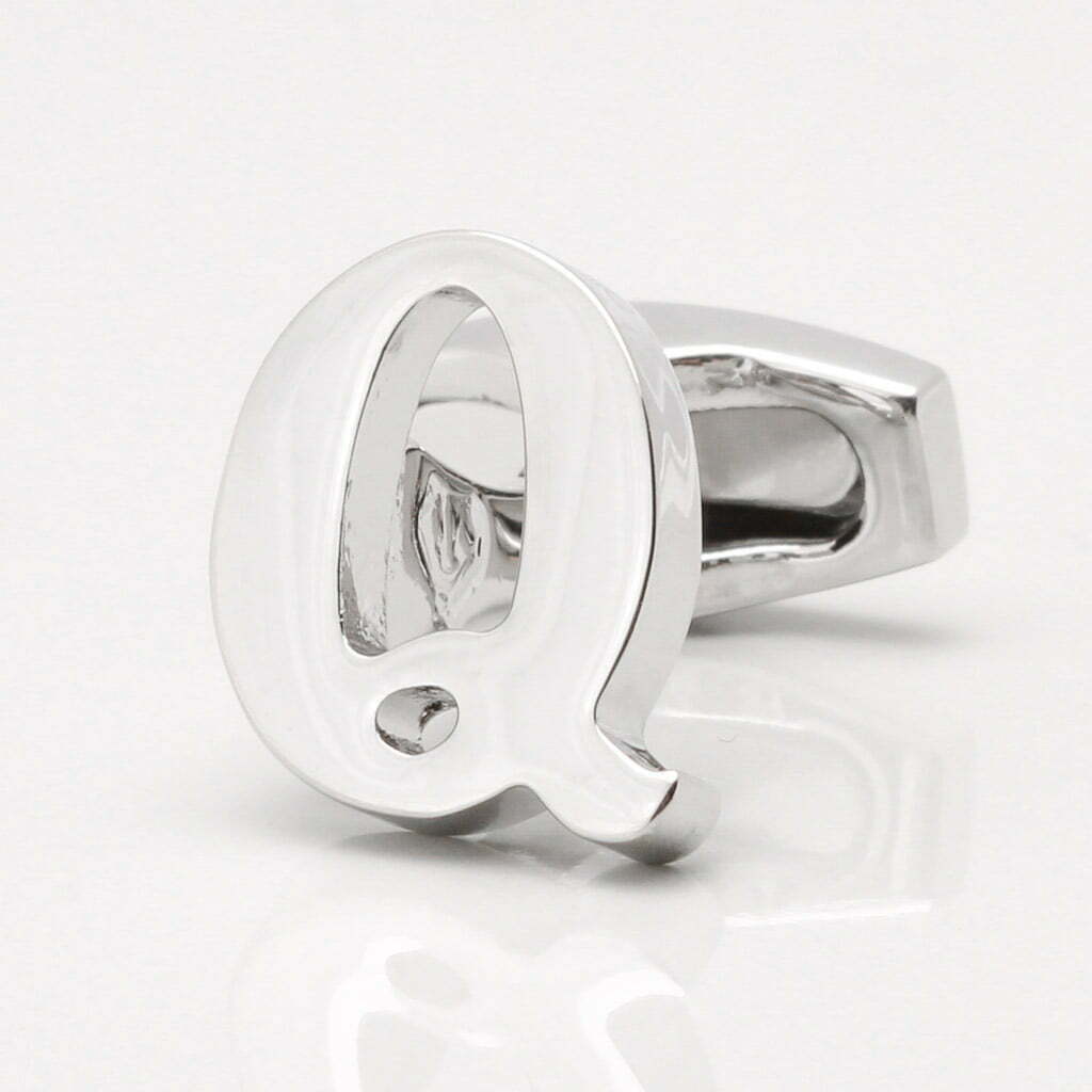 Letter Q Cufflink 1 of 1 1
