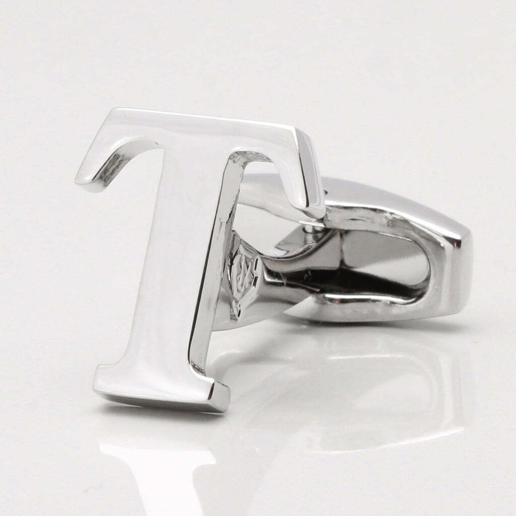 Letter T Cufflink 1 of 1 1