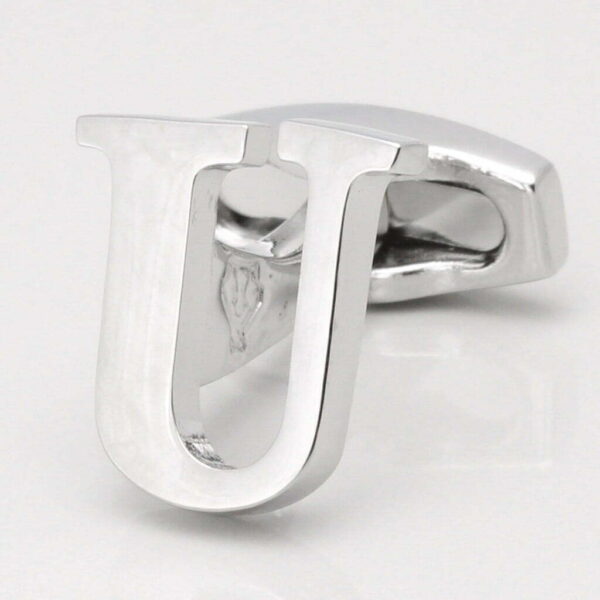 Letter U Cufflink (Sold individually)