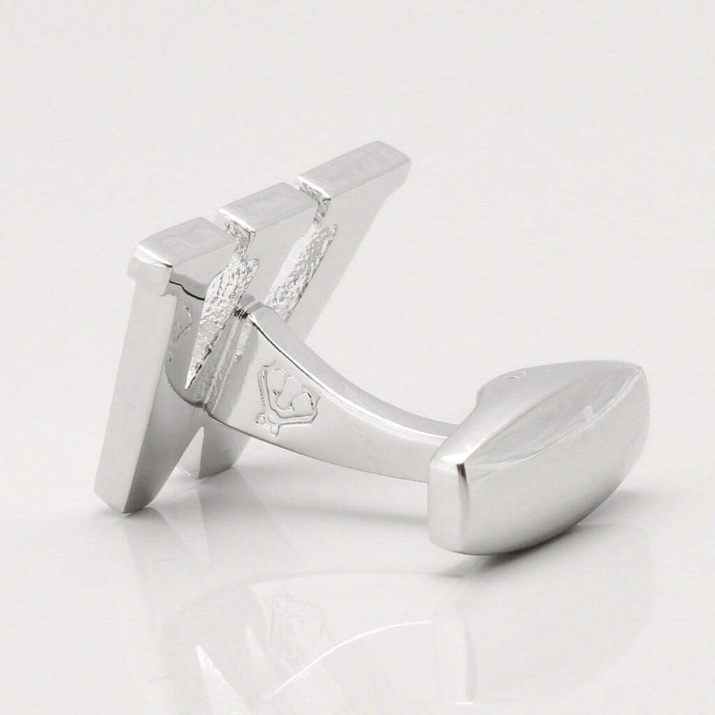 Letter W Cufflink Gallery 1 of 1