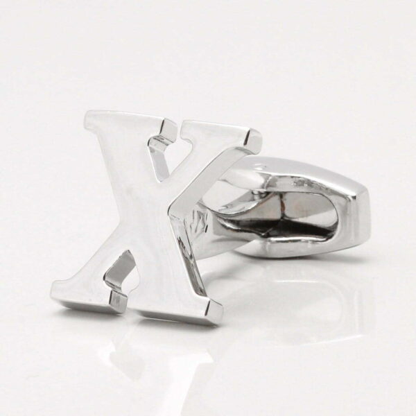 Letter X Cufflink (Sold individually)