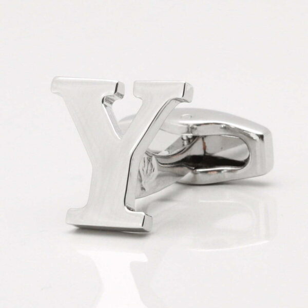 Letter Y Cufflink (Sold individually)