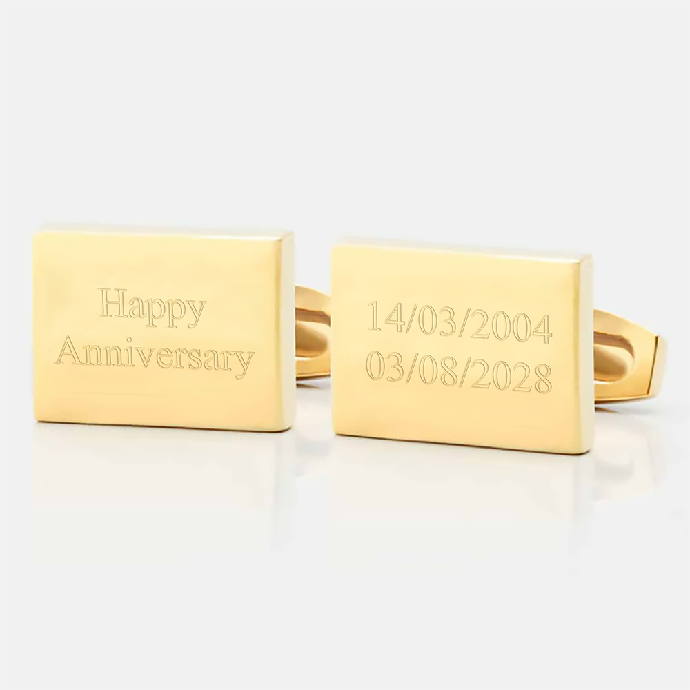 Personalised-Engraved-Happy-Anniversary-Gold-Cufflinks