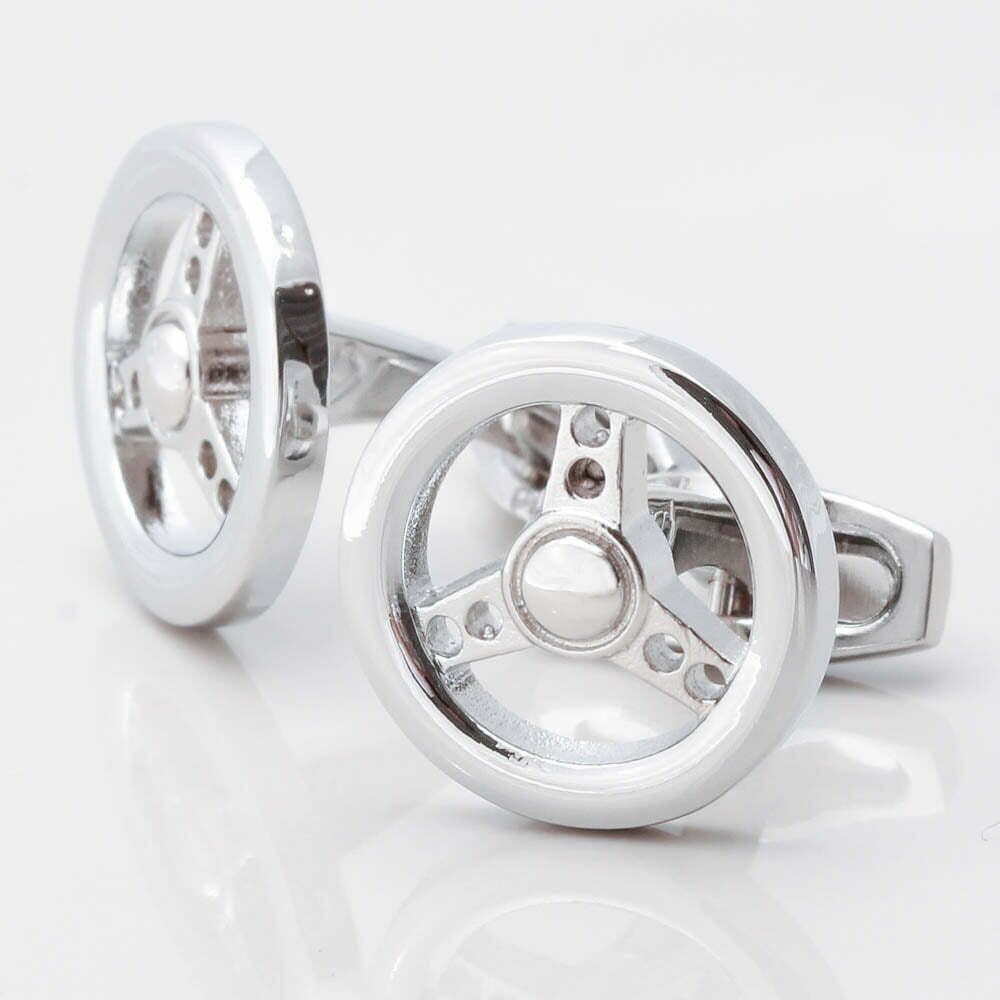 Steering Wheel Cufflinks 1 of 1 4