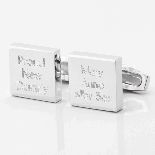 Proud New Daddy Cufflinks