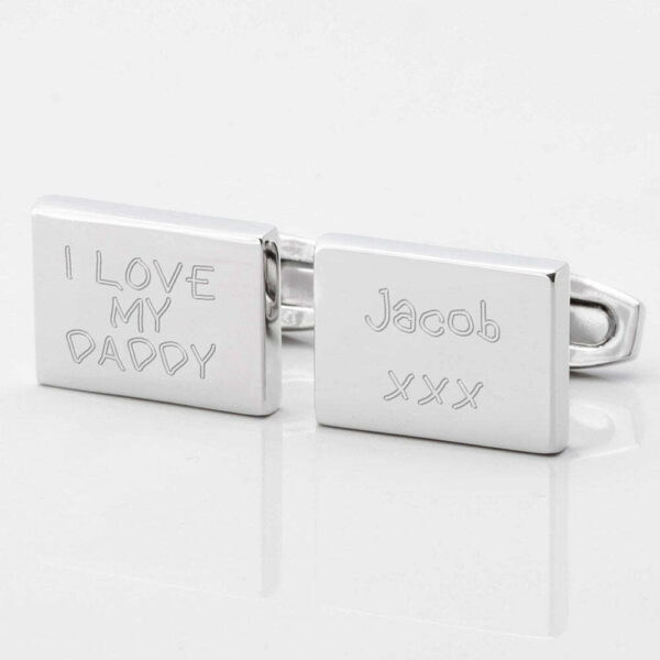 I Love My Daddy Cufflinks