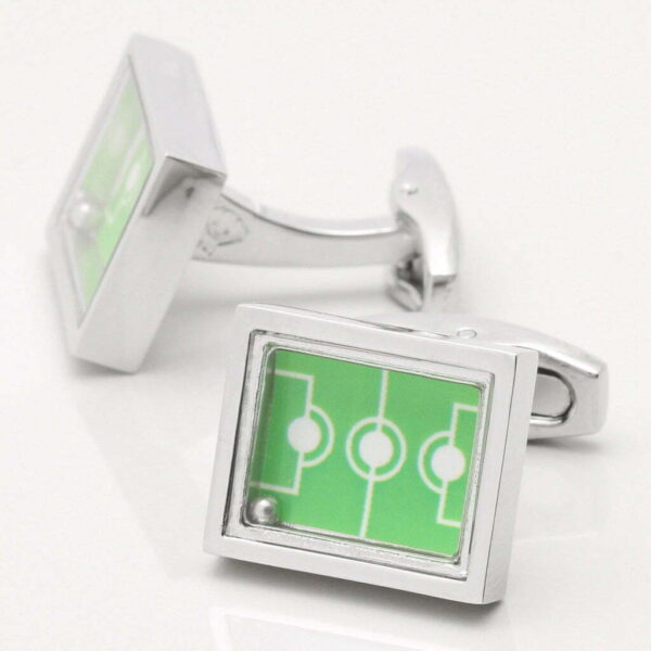 Football Pitch Cufflinks