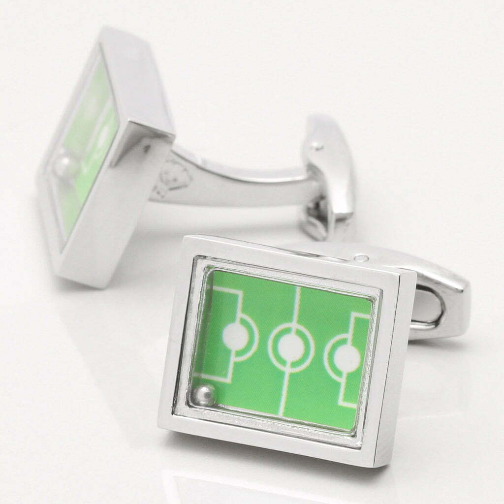 Football Pitch Cufflinks 1 of 1 1