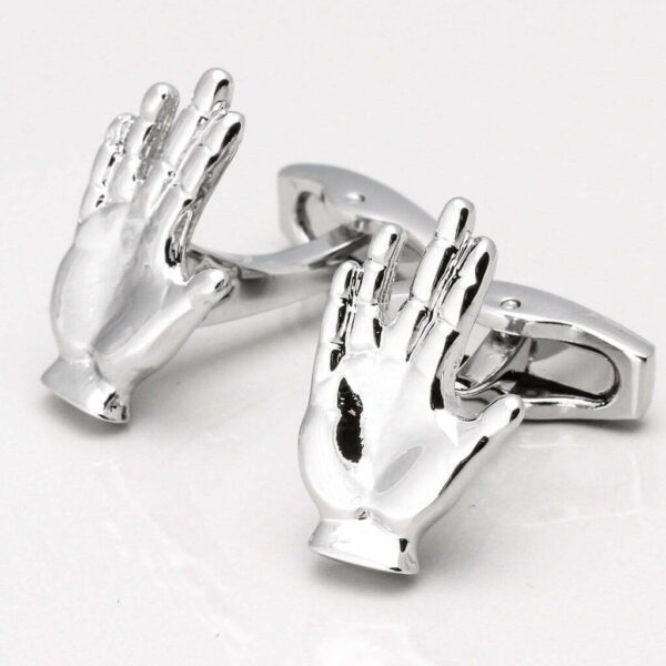 Star Trek Vulcan Salute Cufflinks