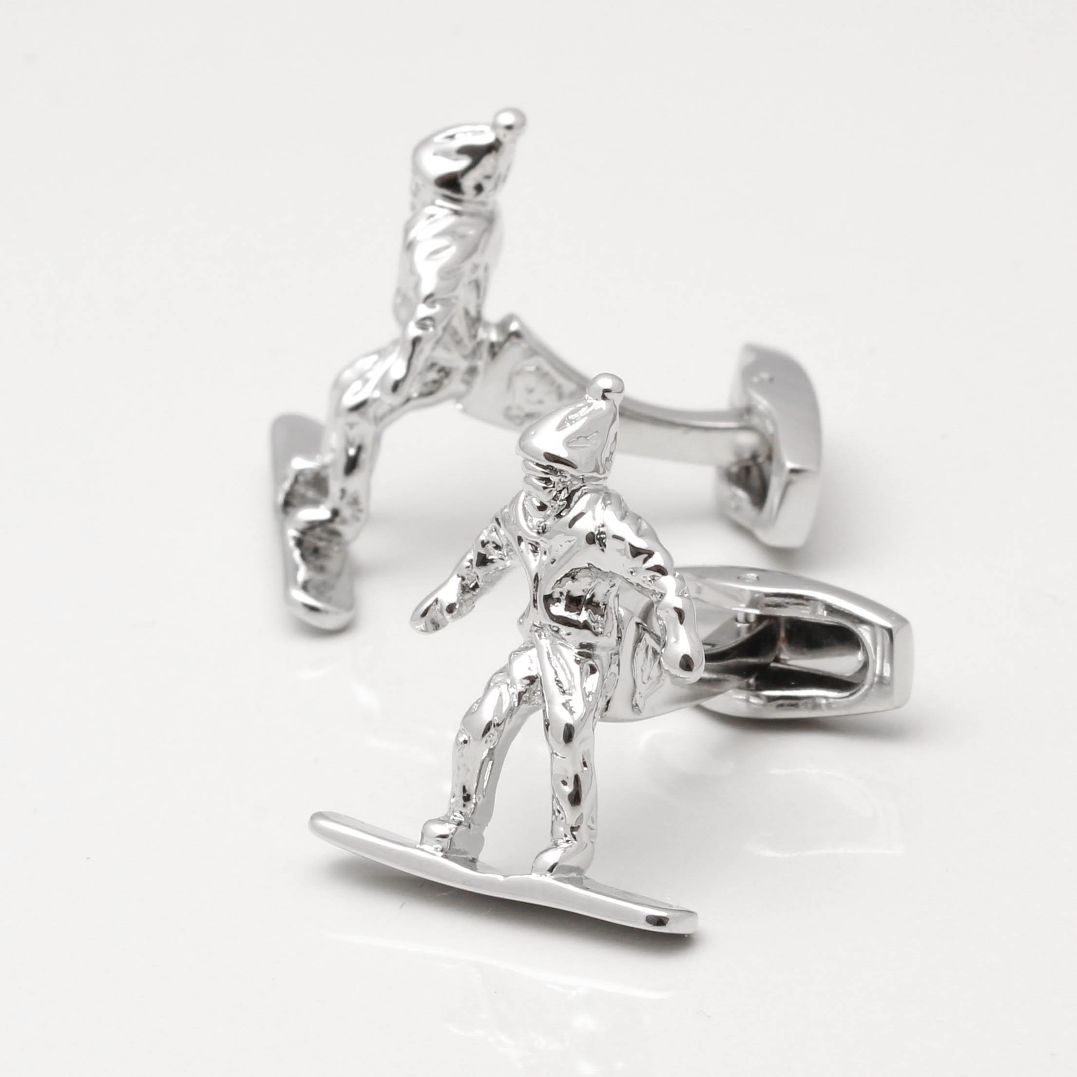 Snowboarding cufflinks 1 of 1