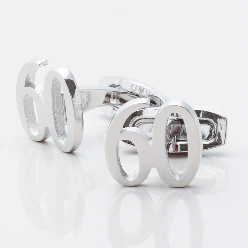 60th Birthday Cufflinks 1 of 1