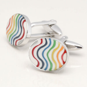 Multi Coloured Cufflinks