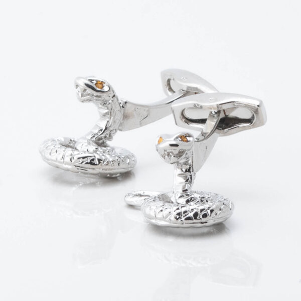 Coiled Snake Cufflinks
