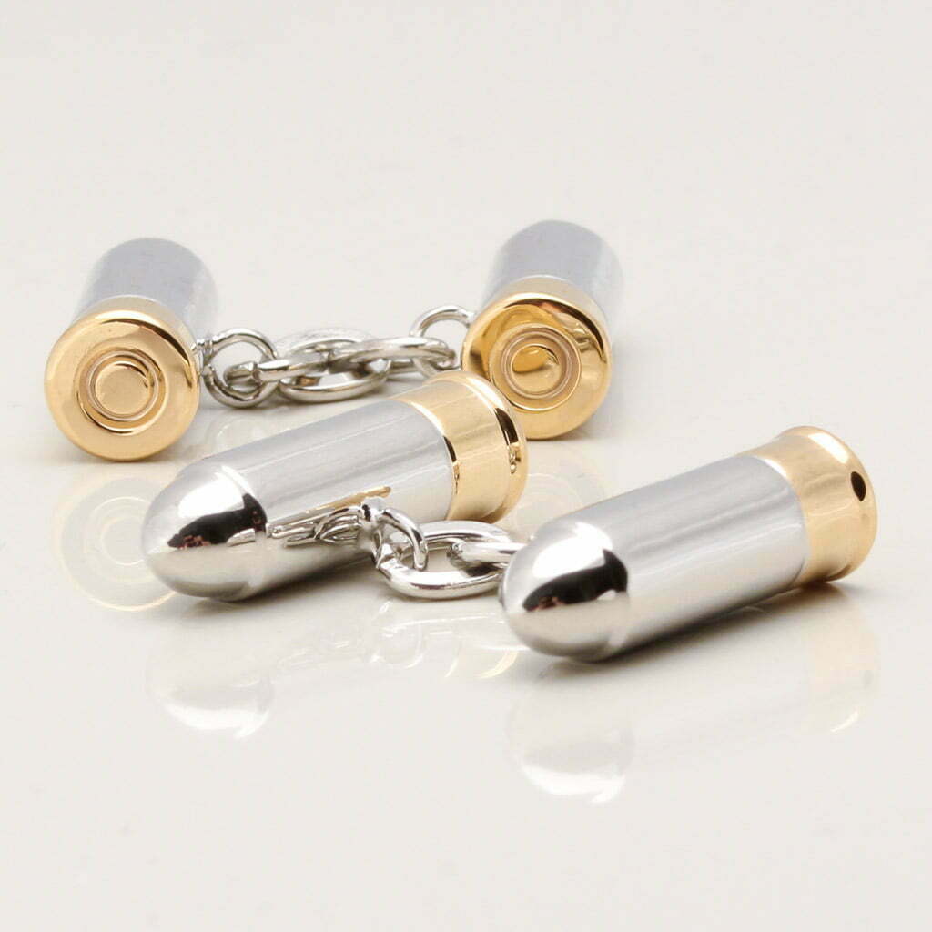 Double Bullet Chain Cufflinks 1 of 1 1