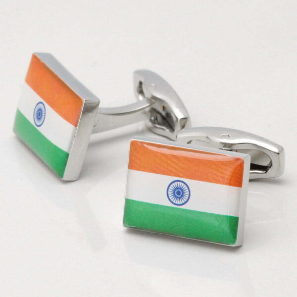 Indian Flag Cufflinks
