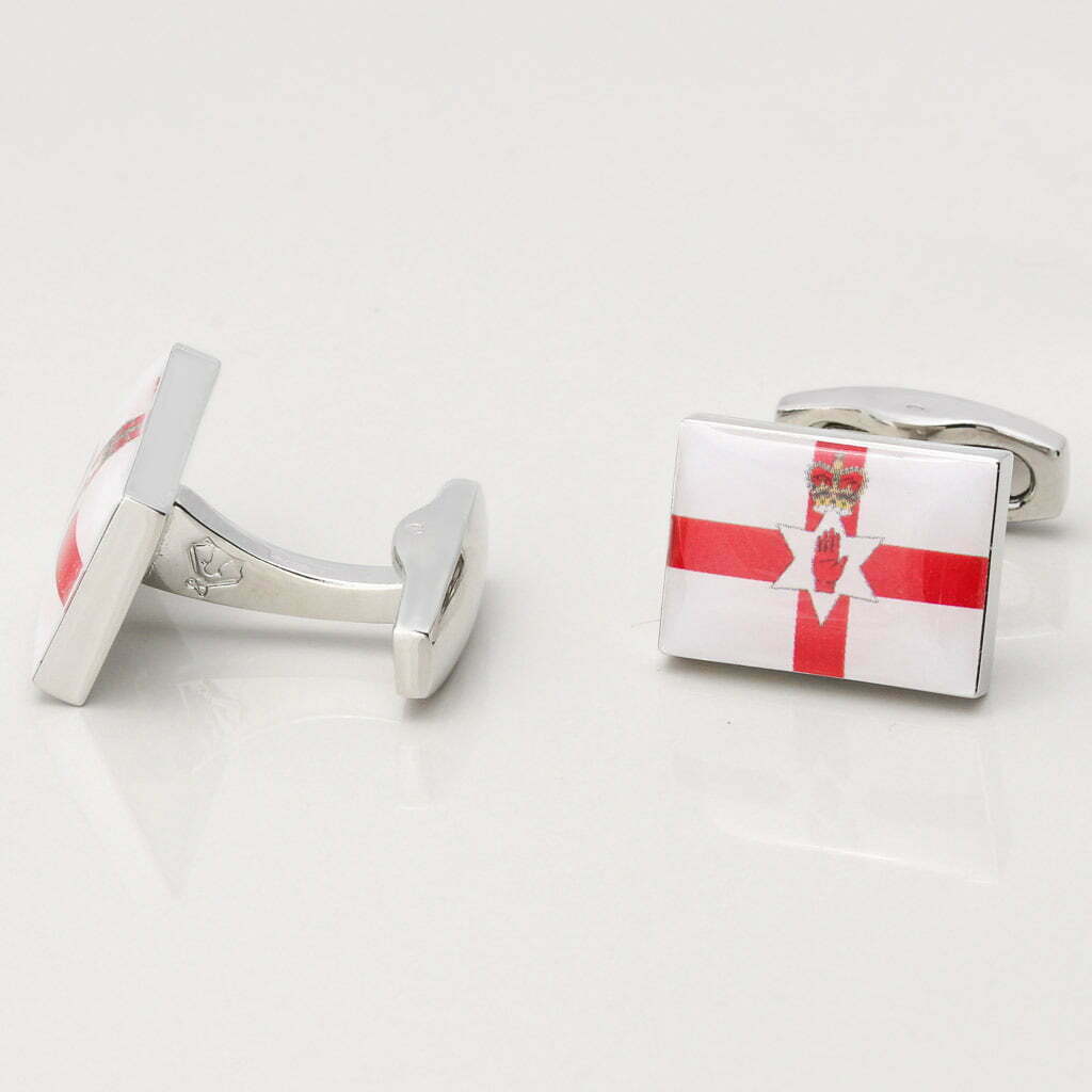 Northern Ireland Flag Cufflinks Gallery 1 of 1