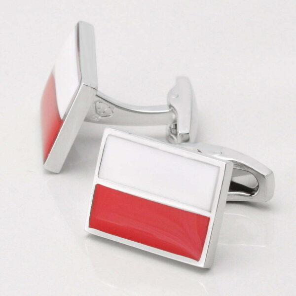 Polish Flag Cufflinks