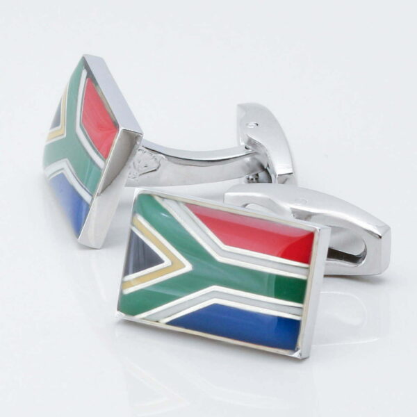 South Africa Flag Cufflinks