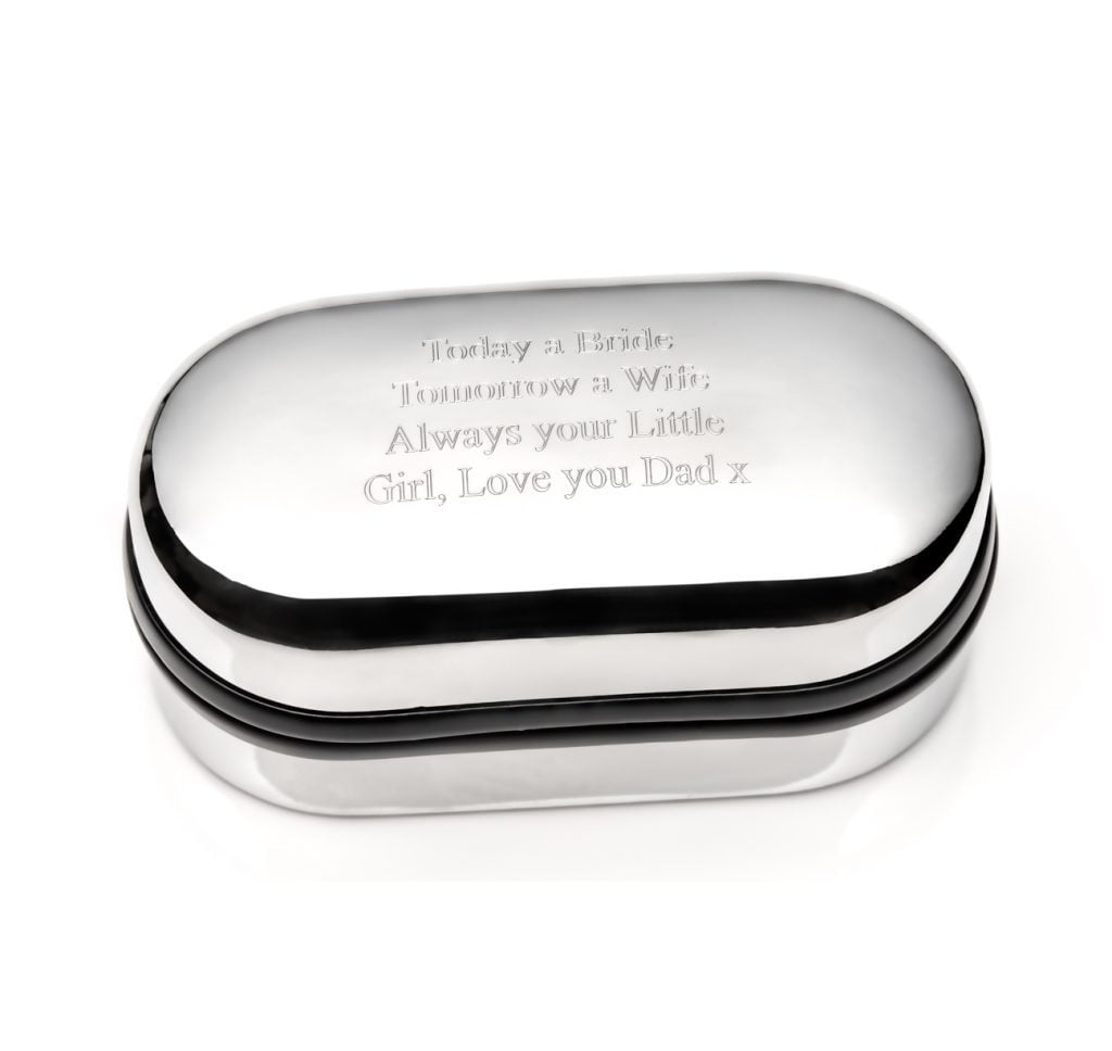 Engraved Cufflink Box