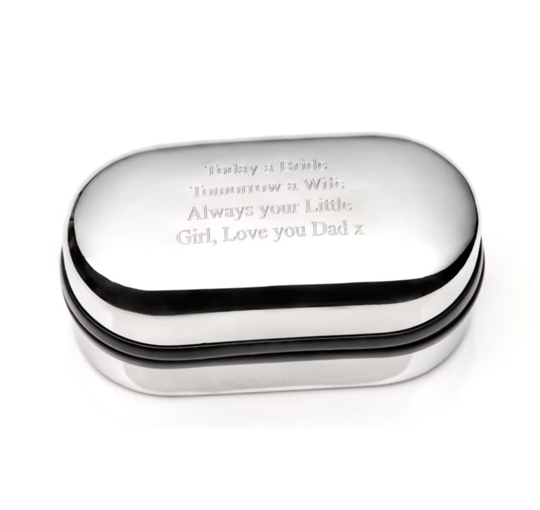 Engraved Cufflink Box