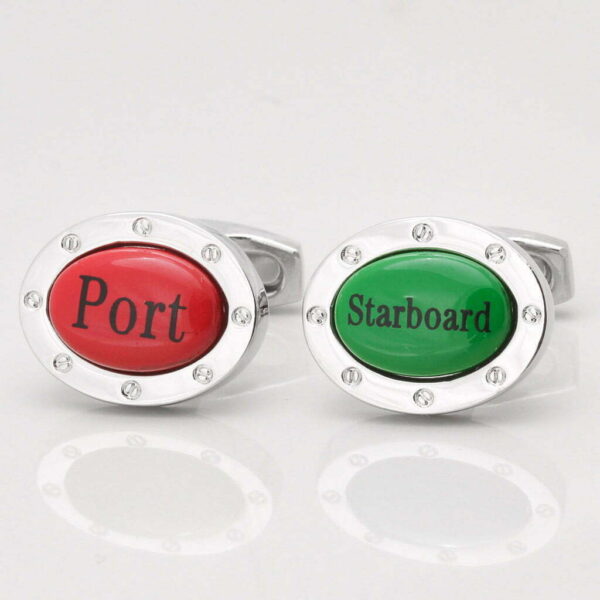 Port and Starboard Cufflinks
