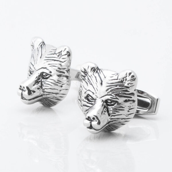 Bear Head Cufflinks
