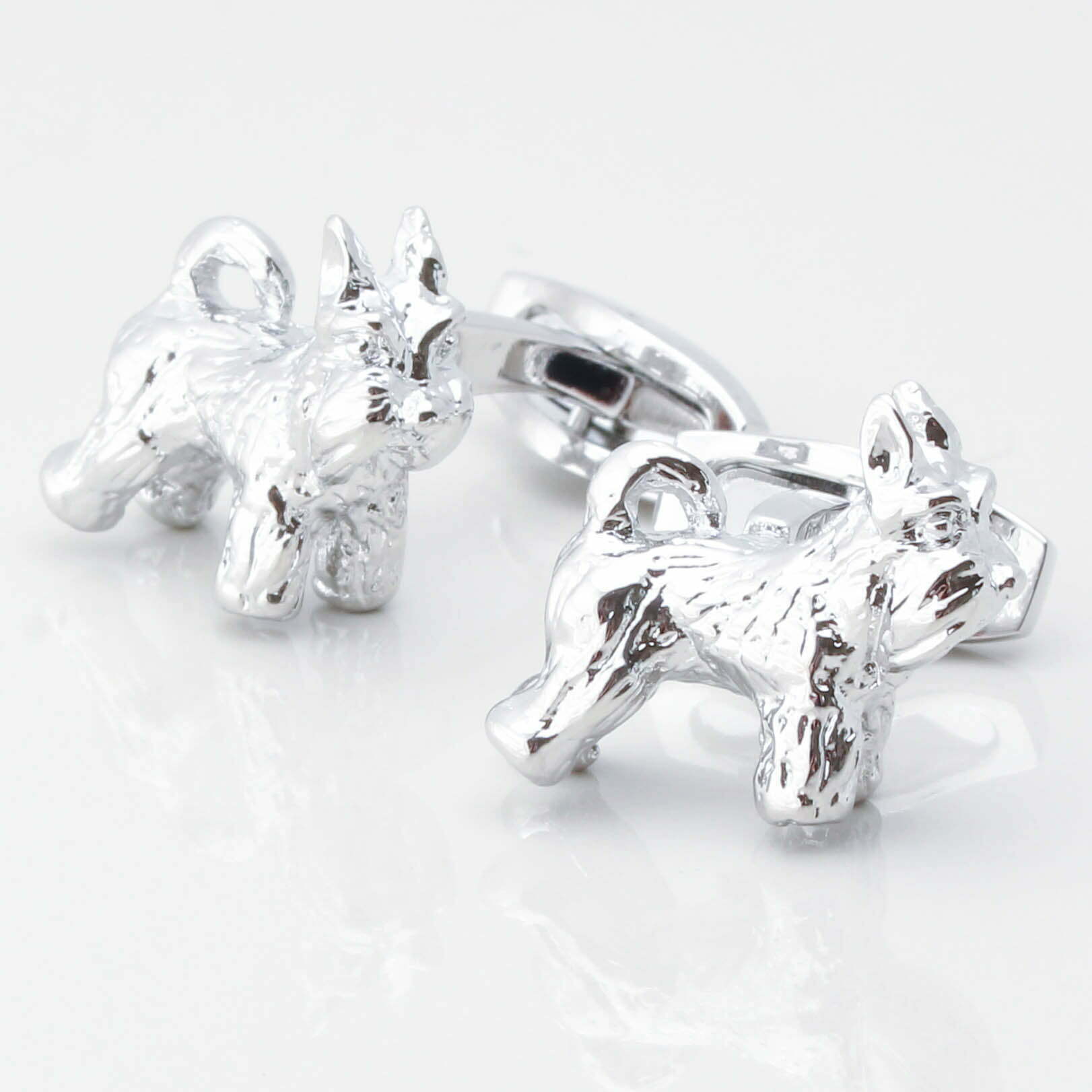 Schnauzer Dog Cufflinks 1 of 1 1