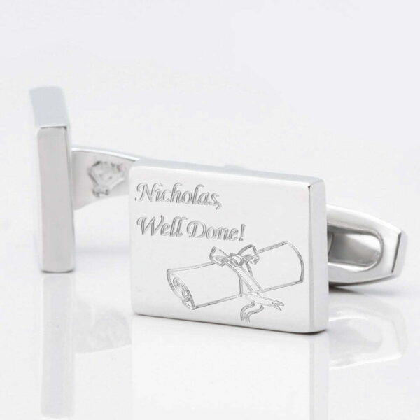 Engraved Certificate Cufflinks