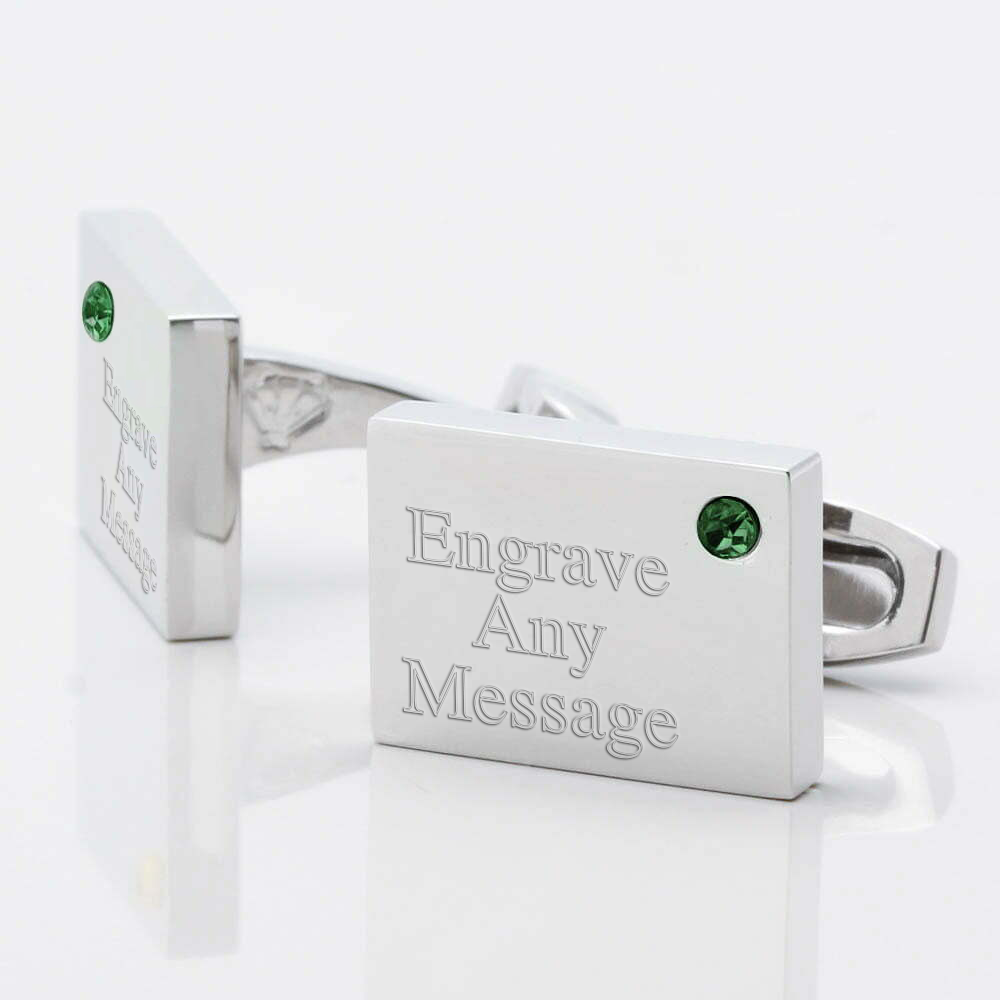 Birthstone-Topaz-Cufflinks-emerald2-new-engraved