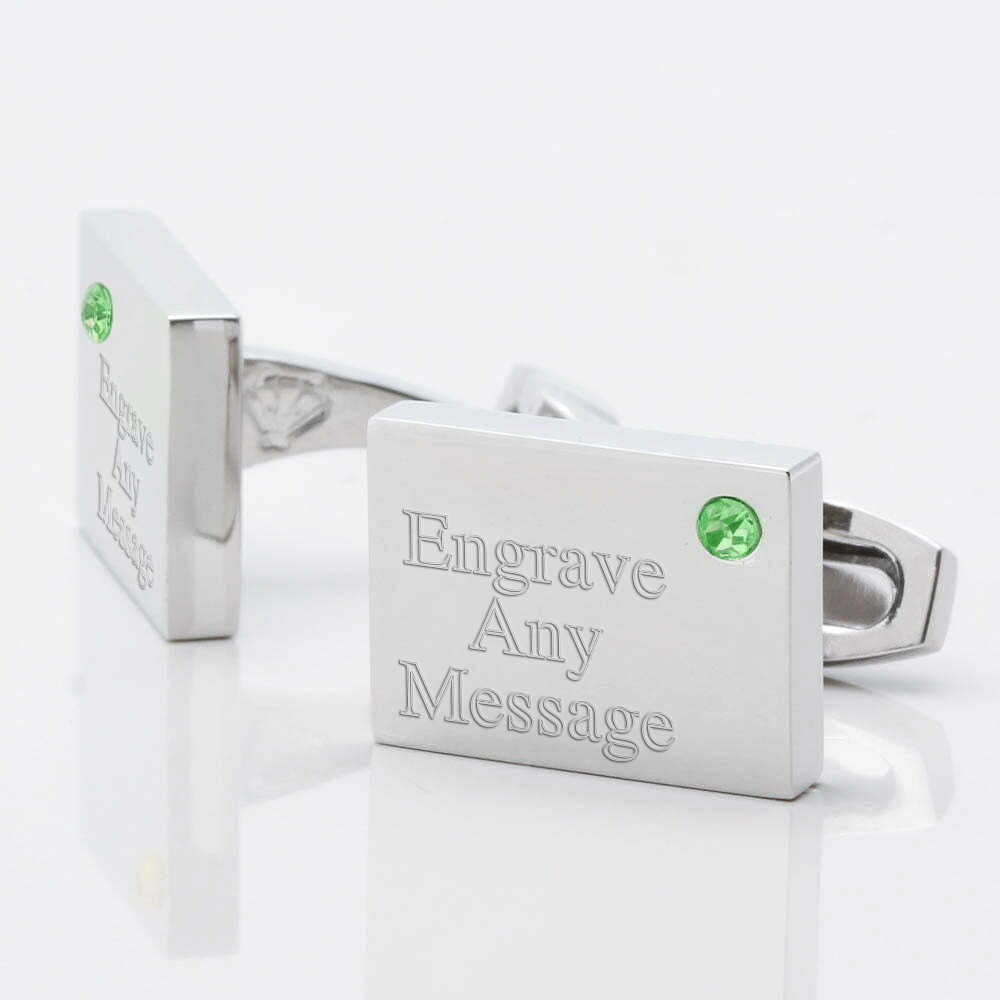 Birthstone-Topaz-Cufflinks-peridot-new-engraved