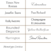 Engraving Fonts